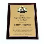 Printed Polished Brass Plate