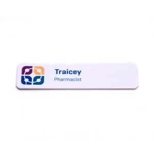 Name Badges | Printed Plastic Name Bar – CP16
