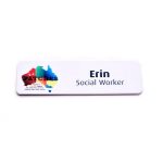 Name Badges | Printed Plastic Name Bar – CP25