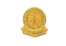 Custom Engraved Special Award – PM 1197 - Metal Lapel Badge