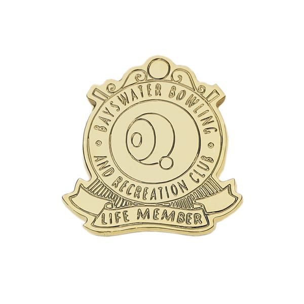 Bowling Award – PM2014 - Metal Badge