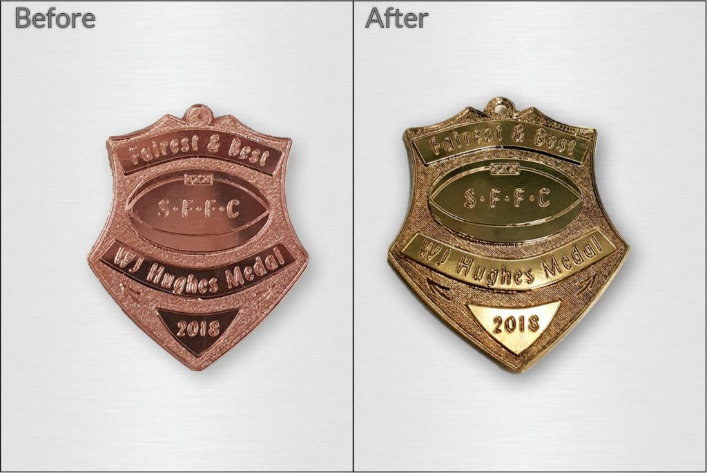 Plaque Restoration by Sheridan's Badges and Engraving
